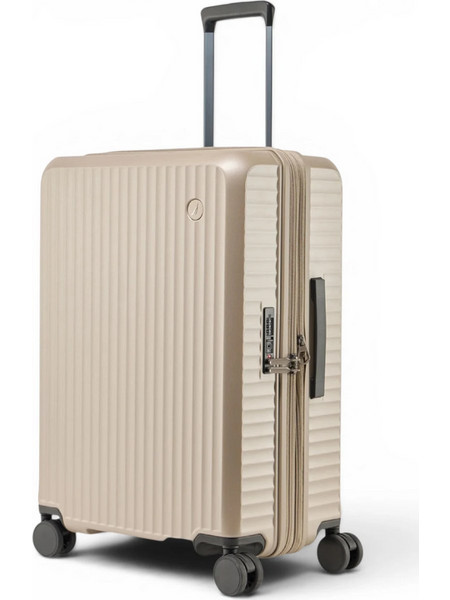 Nautica 2973 Βαλίτσα Μεσαία 63x43x26cm με 4 Ρόδες Χρυσή