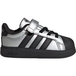 Adidas Streettalk Παιδικά Sneakers Μαύρα Ασημί KJ9595