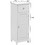 Pakoworld Chesy Ντουλάπι Μπάνιου Δαπέδου MDF 370-000033