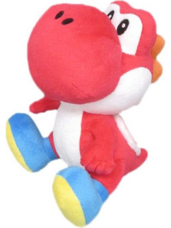 Sanei Super Mario Yoshi Red 17cm