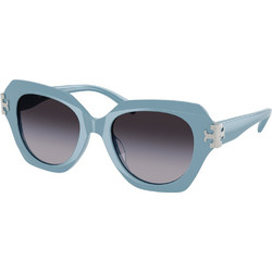 Tory Burch TY7215U 19698G Γυναικεία Γυαλιά Ηλίου Πεταλούδα Κοκάλινα Μπλε με Μαύρο Φακό