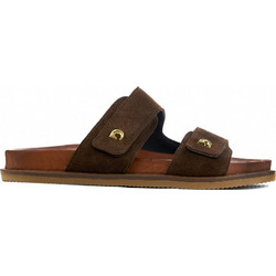 Commanchero Γυναικεία Σανδάλια Suede Σοκολατί 51466-422