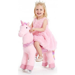 Vevor Ride On Pink Unicorn με Ρόδες