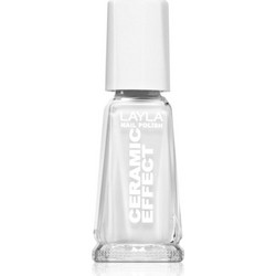 Layla Ceramic Effect 36 Pure White Gloss Βερνίκι Νυχιών 10ml