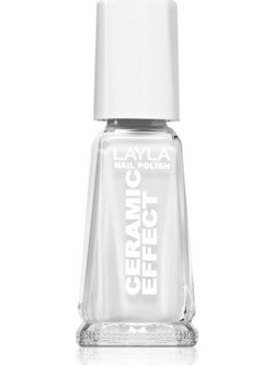 Layla Ceramic Effect 36 Pure White Gloss Βερνίκι Νυχιών 10ml