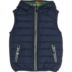 Joyce Αμάνικο Παιδικό Μπουφάν Χειμωνιάτικο Puffer Navy Μπλε Πράσινο 2546310