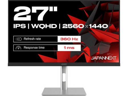 JAPANNEXT JN-I270WQHD300F-HSP IPS HDR Gaming Monitor 27" 2560x1440 QHD 300Hz 2ms