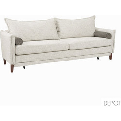 Depot Commodo Off White Neve 02 Τριθέσιος Καναπές Λευκός 230x81x88cm 71-0434