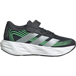 Adidas Galaxy 8 Παιδικά Αθλητικά Παπούτσια για Τρέξιμο Μαύρα Πράσινα KI1690