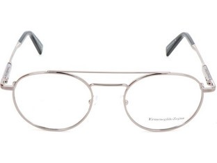 Ermenegildo Zegna EZ5118-14 Ανδρικός Σκελετός Γυαλιών Οράσεως Μεταλλικός Ασημί