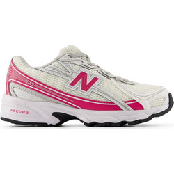 New Balance 740 Παιδικά Sneakers Μπεζ Φούξια P740677MBS