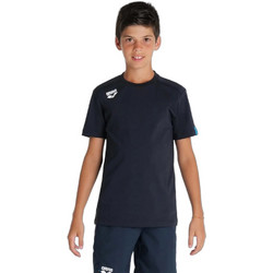 Arena Παιδικό T-Shirt Κοντομάνικο Navy Μπλε Λευκό 004918-700
