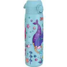 Ion8 Mermaid Παιδικό Παγούρι Θερμός Ανοξείδωτο BPA Free Γαλάζιο 600ml