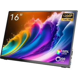 Minix SF16T IPS Φορητό Monitor 16" 1920x1200 FHD 120Hz