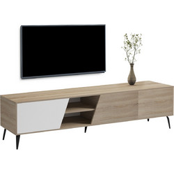 HomeMarkt Έπιπλο Τηλεόρασης Μοριοσανίδα Sonoma Μ180xΠ35.5xΥ48cm Caterra HM18374.11
