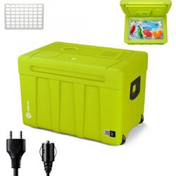 Peme Ice On IO-50 Ηλεκτρικό Φορητό Ψυγείο 46.5lt 12V / 220V Lime