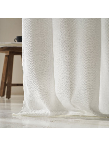 Gofis Home Κουρτίνα με Τρουκς 280x280 Velmira 509/05 Off White