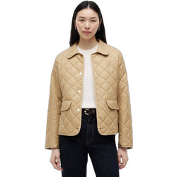 Tommy Hilfiger Γυναικείο Μπουφάν Καπιτονέ Μακρύ Μπεζ WW0WW50936-AEH