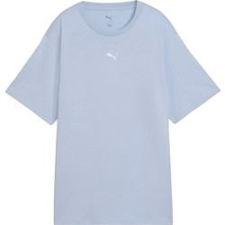 Puma ESS+ Relaxed Tee Γυναικείο Αθλητικό T-Shirt Γαλάζιο 684971-55