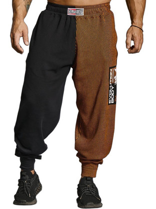 Evolution Body Half Oldschool Ανδρικό Παντελόνι Φόρμας με Λάστιχο Μαύρο 9116