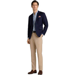 Hackett Ανδρικό Παντελόνι Chino Ελαστικό Slim Εφαρμογή Μπεζ HM2100068R