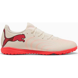 Puma Future 9 Play TF 109174-01 Ποδοσφαιρικά Παπούτσια με Τάπες Μπεζ Πορτοκαλί