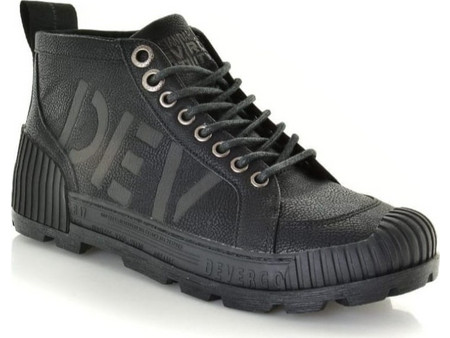 Devergo Ανδρικά Μποτάκια Μαύρα DE-HI8010PU-BLK