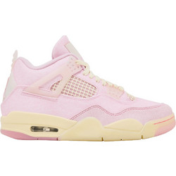 Jordan Air Retro 4 Γυναικεία Sneakers Chunky Μποτάκια Ροζ IB6716-600