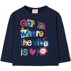 Boboli Παιδικό T-Shirt Μακρυμάνικο Navy Μπλε 304074-2440