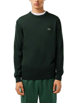 Lacoste Ανδρικό Πουλόβερ Μαύρο 3AH1985-YZP