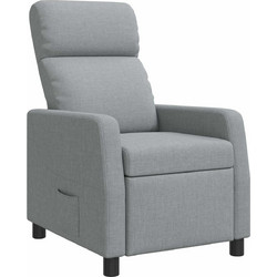 vidaXL Πολυθρόνα Relax Ανακλινόμενη Γκρι 42035077