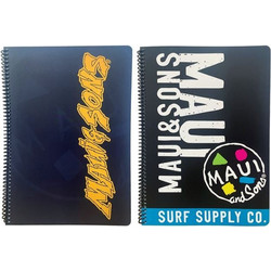 Back Me UP Maui Logo Σπιράλ Τετράδιο Ριγέ A4 70 Φύλλων 2 Θεμάτων Διάφορα Σχέδια 339-27440