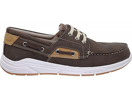 Freemood Ανδρικά Μοκασίνια Boat Shoes Δερμάτινα Καφέ E067-103