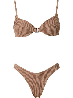 Stefania Frangista Bikini Set Brazil Καφέ SF2667M