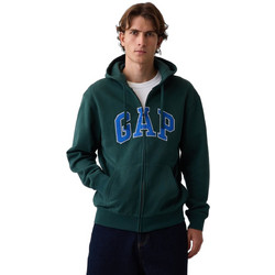 Gap Ανδρική Ζακέτα Φούτερ με Φερμουάρ Χακί 715005057