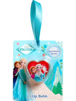 Air Val Frozen Strawberry Heart Lip Balm Pot με Χρώμα 4gr