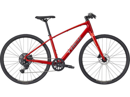 Trek FX 3 Stepover Gen 4 2027 Ποδήλατο Trekking 28" Αλουμινίου με 10 Ταχύτητες και Δισκόφρενα Κόκκινο