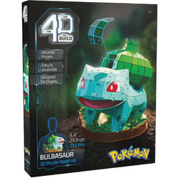 Puzzle Spin Master 4D Build Pokemon Bulbasaur 3D 195 Κομμάτια