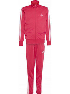 Adidas Essentials 3-Stripes Παιδικό Σετ Φόρμας Φούξια KQ7815