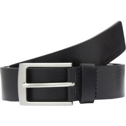 Jack & Jones Ανδρική Ζώνη Δερμάτινη Μαύρη 12242690
