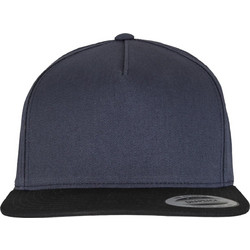 Flexfit Classic 5 Panel Ανδρικό Καπέλο Jockey Snapback Υφασμάτινο Ανθρακί 6007-04234