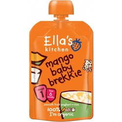 Ella's Kitchen Βιολογικό Βρεφικό Ρόφημα Πολτός Μάγκο & Γιαούρτι 6m+ Χωρίς Ζάχαρη 100gr