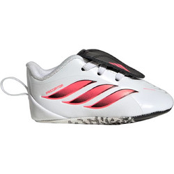 Adidas Βρεφικά Sneakers Αγκαλιάς Άσπρο Κόκκινο Μαύρο KK1758