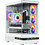 Modecom Volcano AQ200 White Gaming Midi Tower Κουτί Υπολογιστή RGB με Πλαϊνό Παράθυρο