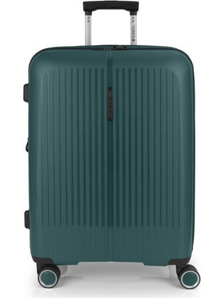 Gabol 123901-024 Βαλίτσα Μεσαία 65x45x27cm με 4 Ρόδες Πράσινη