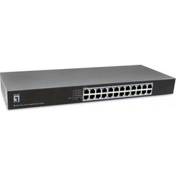 LevelOne GEU-2432 Unmanaged L2 Switch με 24 Θύρες Ethernet 1000Mbps