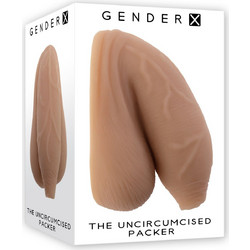 Evolved Novelties The Uncircumcised Packer Ρεαλιστικό Dildo με Όρχεις Μπεζ