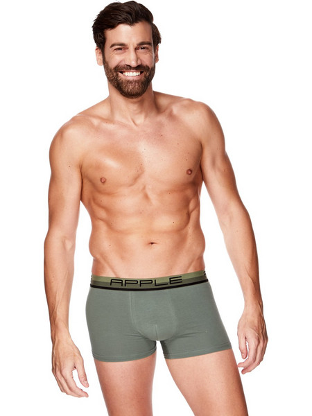 Apple Boxer Ανδρικό Μποξεράκι Χακί 0110951