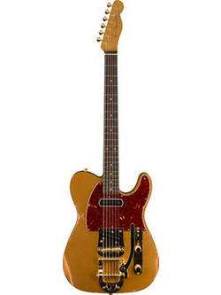 Fender Bow Tie Ηλεκτρική Κιθάρα T Style με Μαγνήτες SS & Ταστιέρα Rosewood Aged Firemist Gold