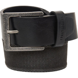 Funky Buddha Ανδρική Ζώνη Υφασμάτινη Μαύρη FBM012-307-10